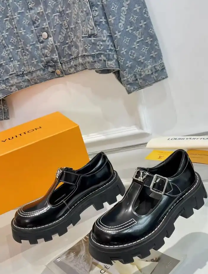 hype LV Leather Shoes