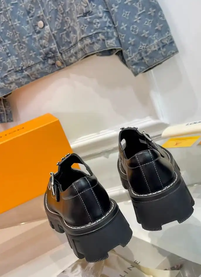 hype LV Leather Shoes