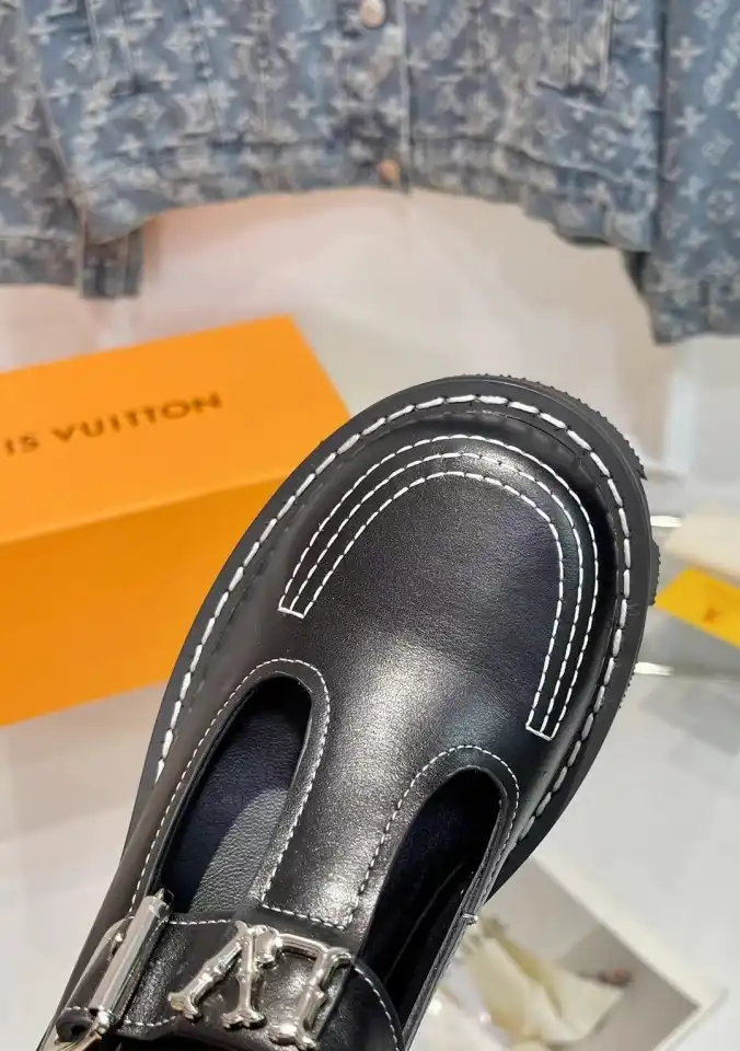 hype LV Leather Shoes