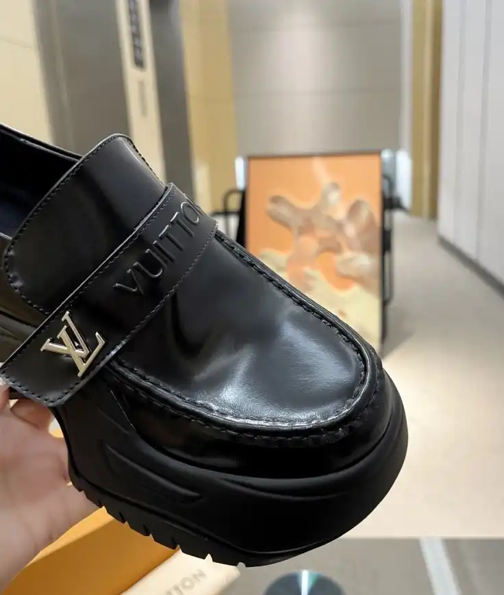 hype LV Leather Shoes