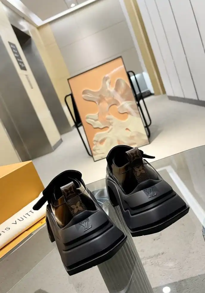 hype LV Leather Shoes