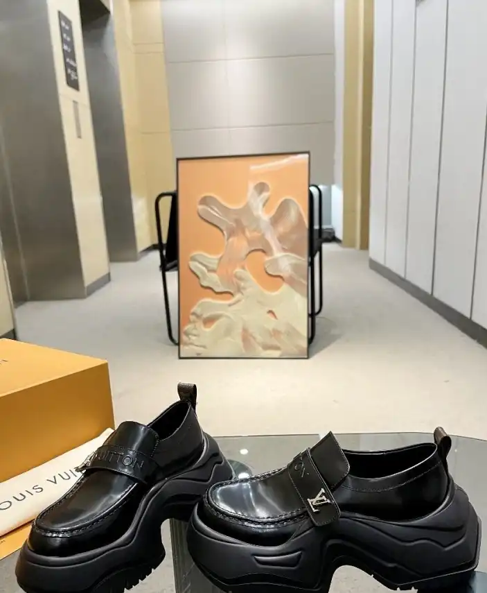 hype LV Leather Shoes