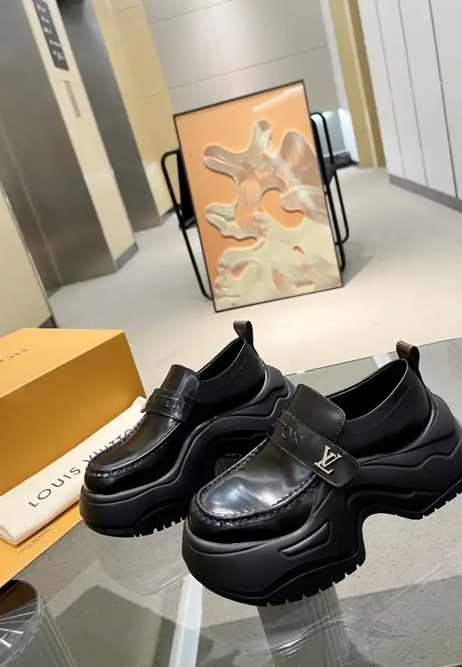 hype LV Leather Shoes