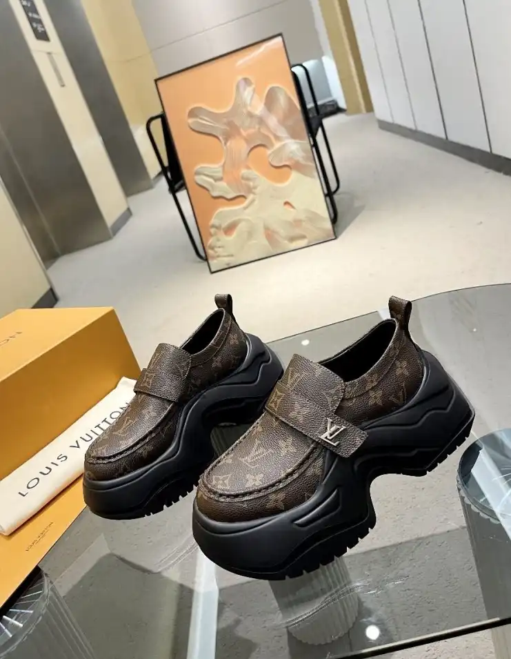 hype LV Leather Shoes