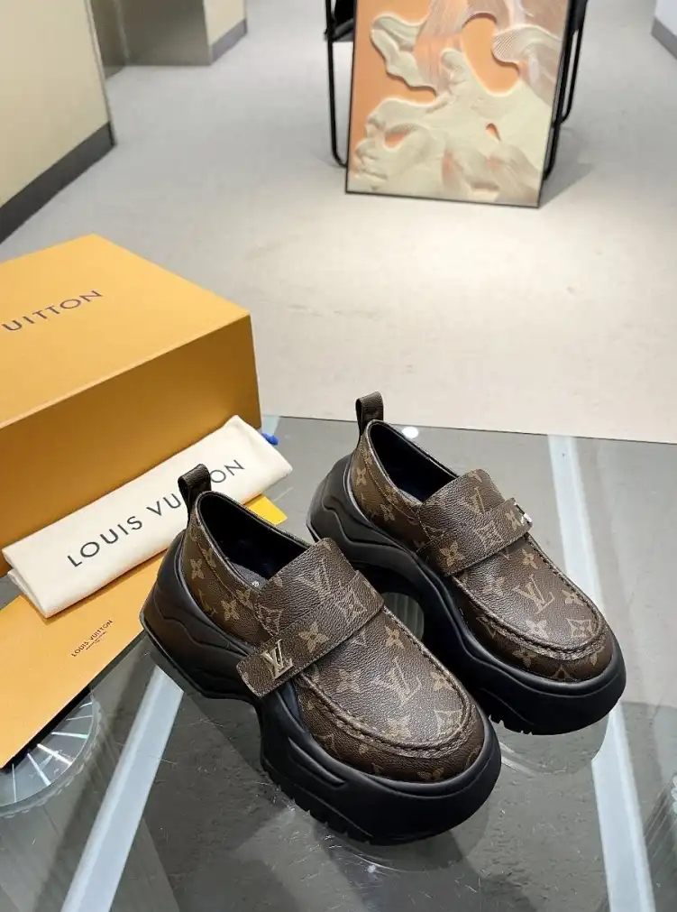 hype LV Leather Shoes