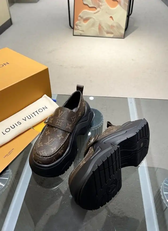 hype LV Leather Shoes