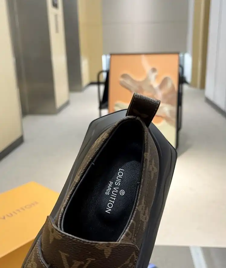 hype LV Leather Shoes