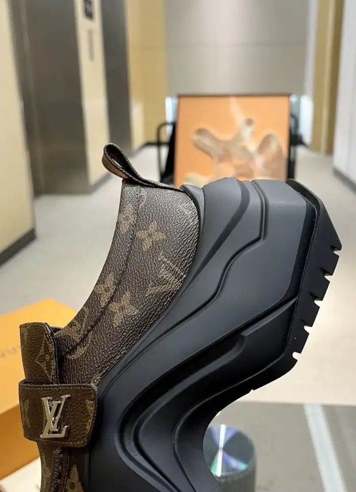 hype LV Leather Shoes