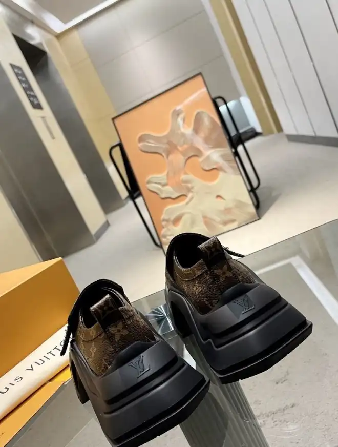 hype LV Leather Shoes