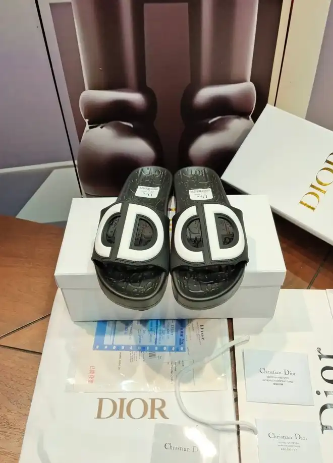 hype Christian Dior Slippers