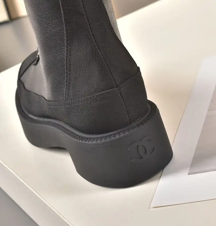 hype Chanel Boots