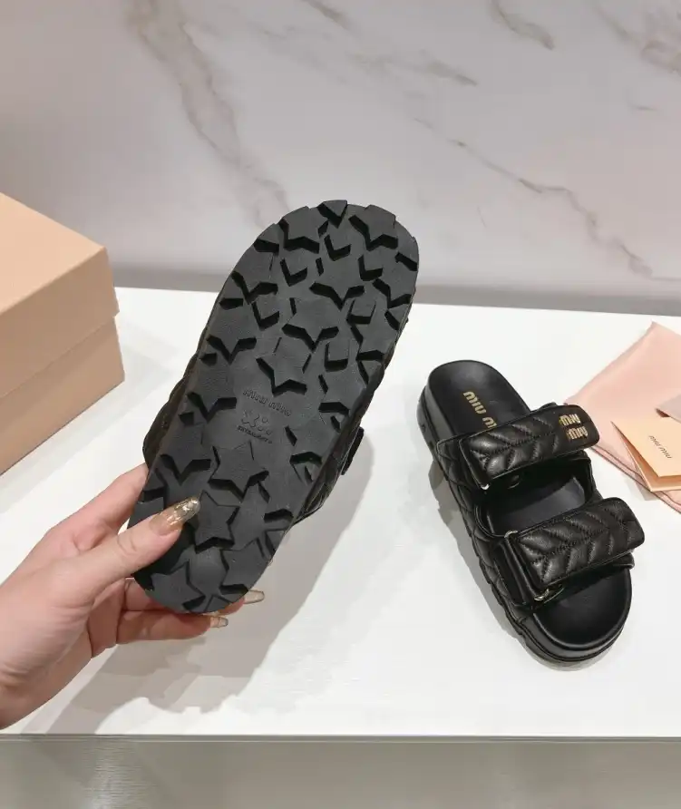 hype Miu Miu Sandals