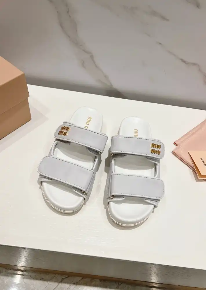 hype Miu Miu Sandals