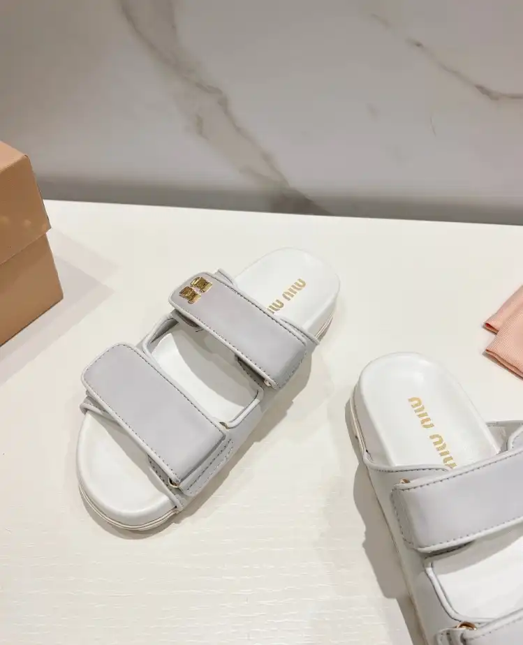 hype Miu Miu Sandals