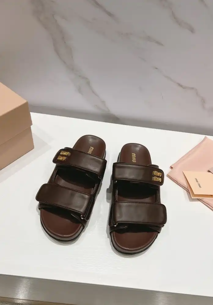 hype Miu Miu Sandals