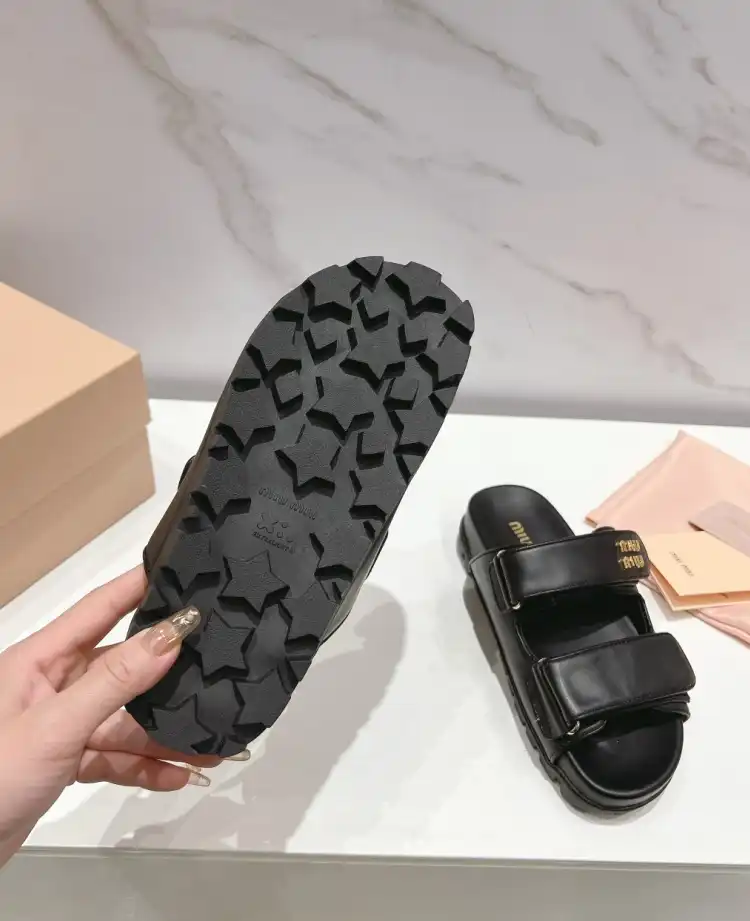 hype Miu Miu Sandals