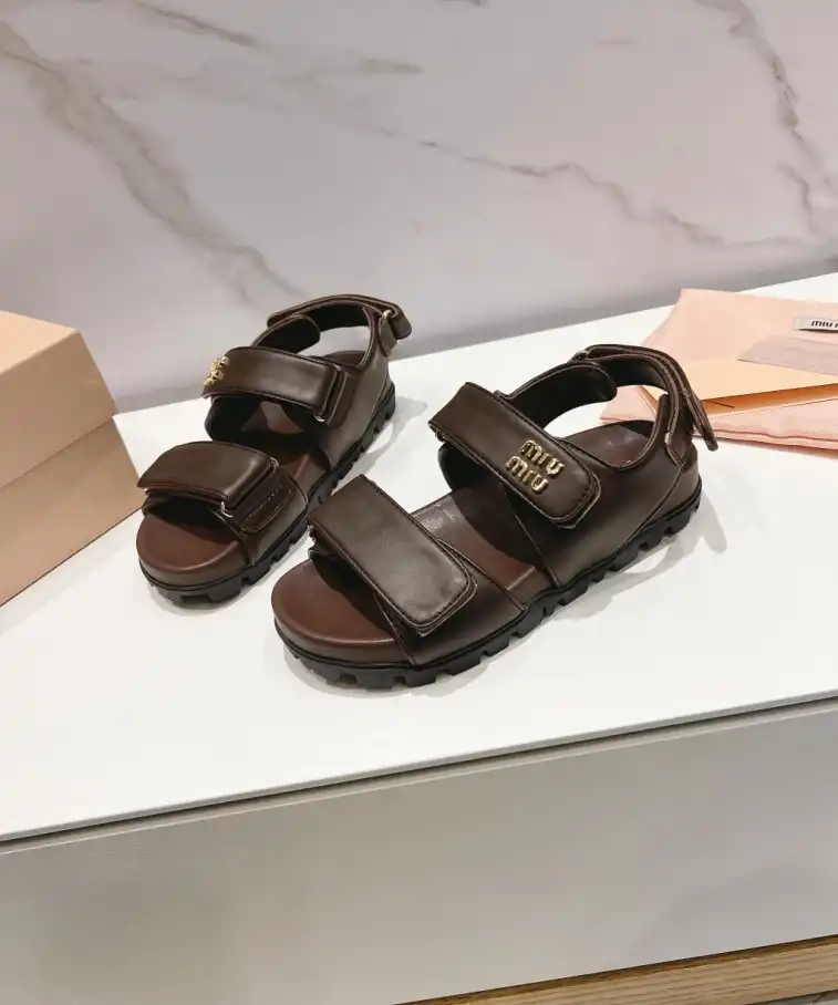 hype Miu Miu Sandals