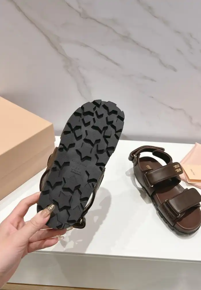 hype Miu Miu Sandals