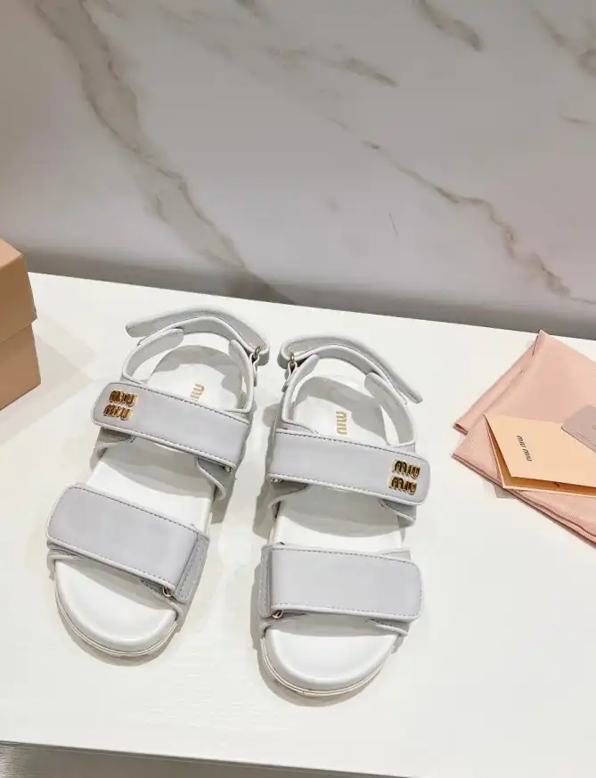 hype Miu Miu Sandals