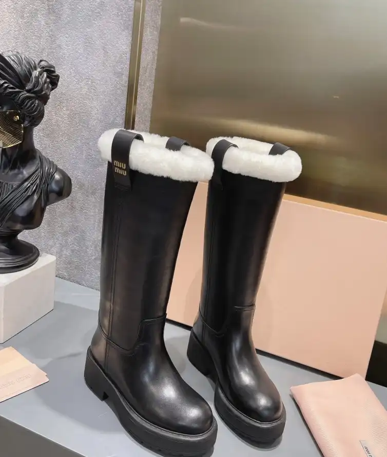 hype Miu Miu Boots