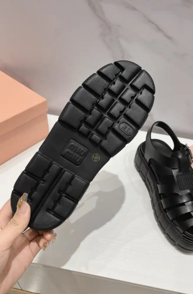 hype Miu Miu Sandals