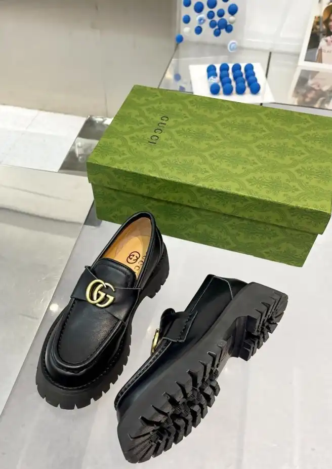 hype Gucci Leather Shoes