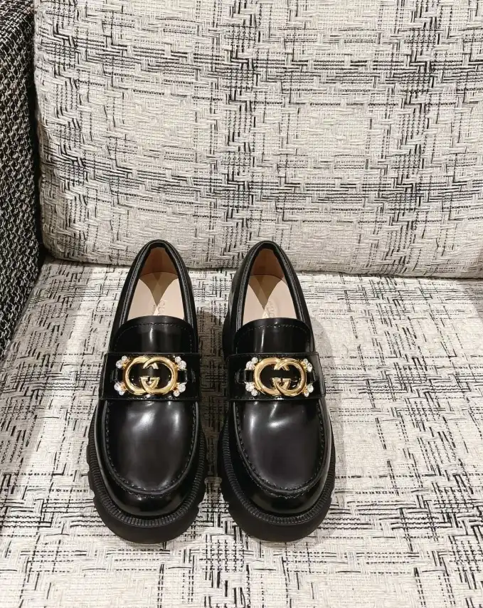 hype Gucci Leather Shoes