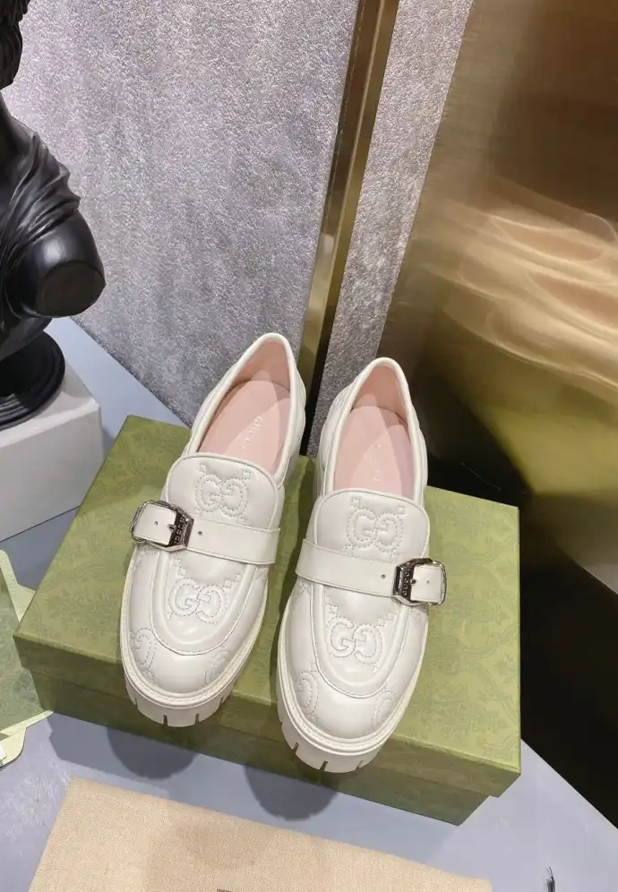 hype Gucci Leather Shoes