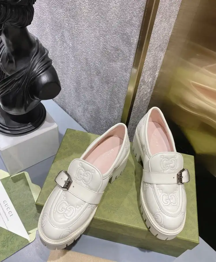 hype Gucci Leather Shoes