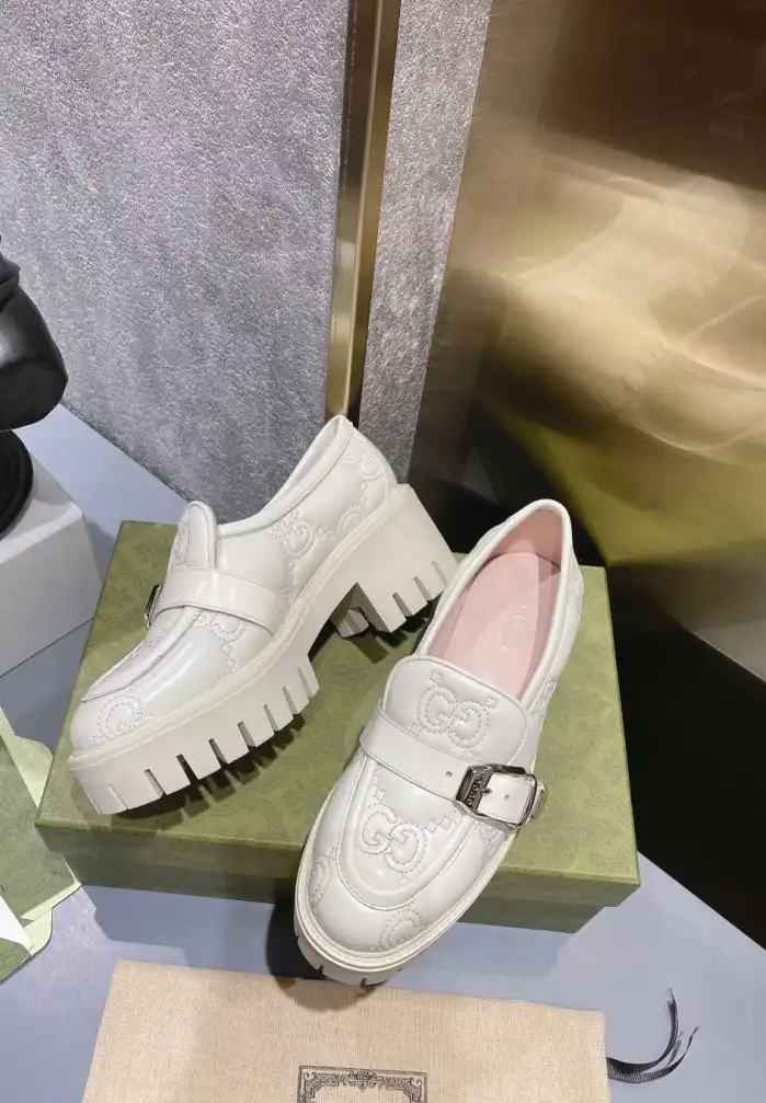 hype Gucci Leather Shoes