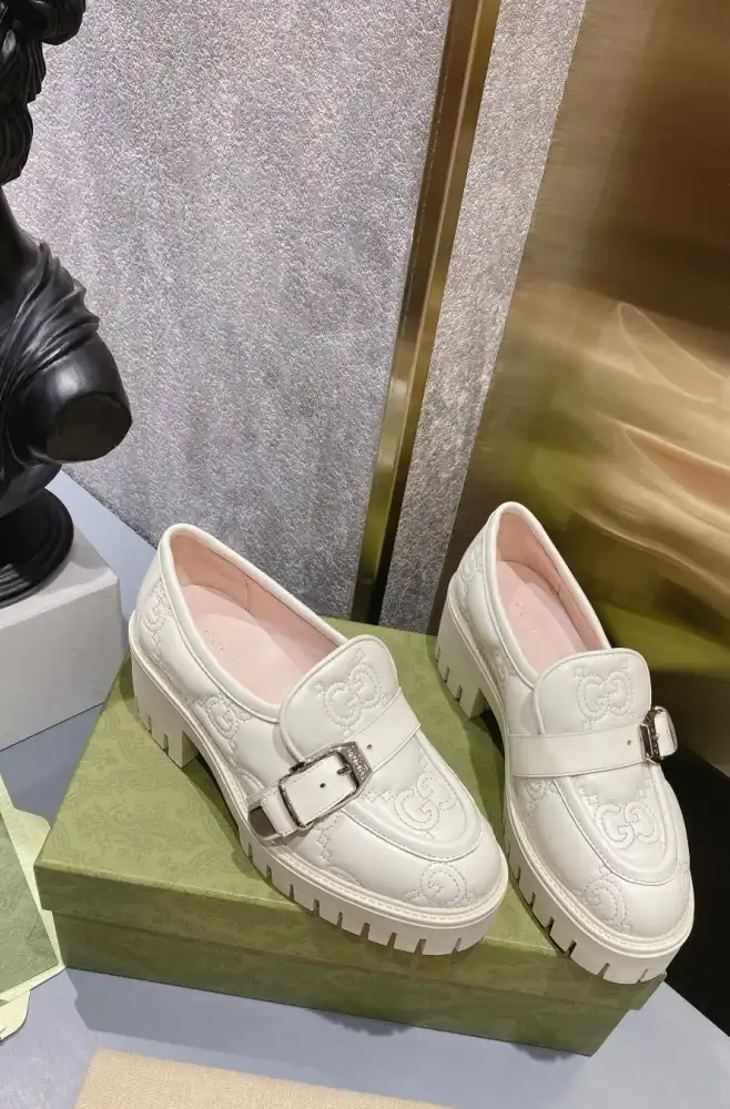 hype Gucci Leather Shoes