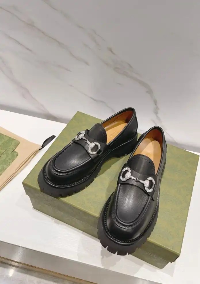 hype Gucci Leather Shoes