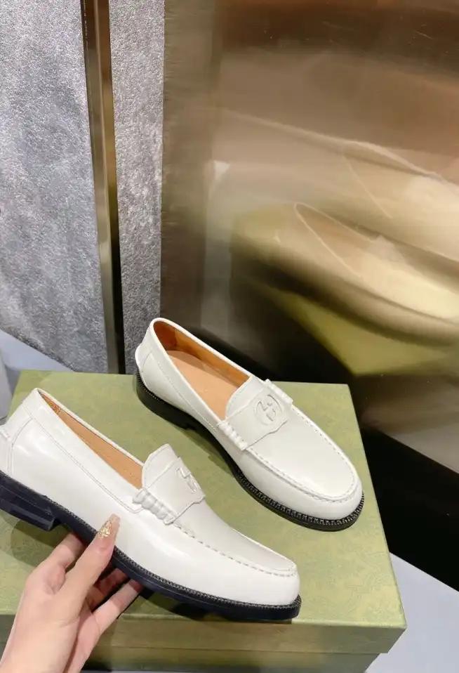 hype Gucci Leather Shoes