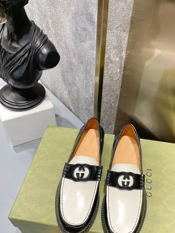 hype Gucci Leather Shoes