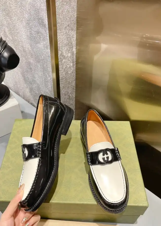 hype Gucci Leather Shoes