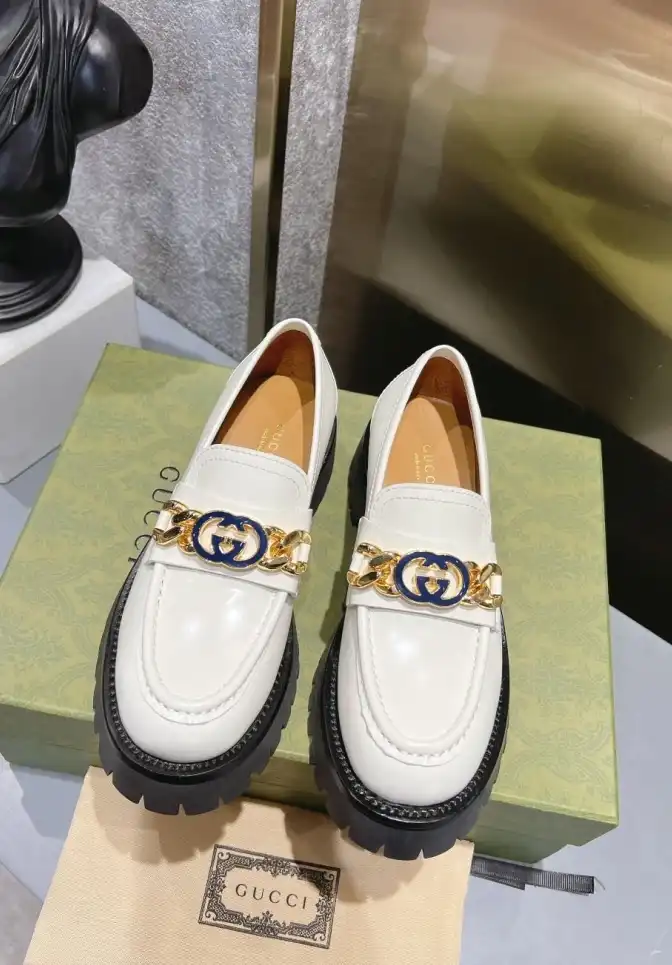 hype Gucci Leather Shoes