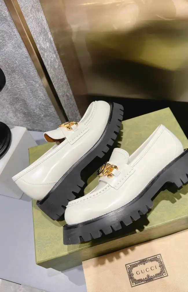 hype Gucci Leather Shoes