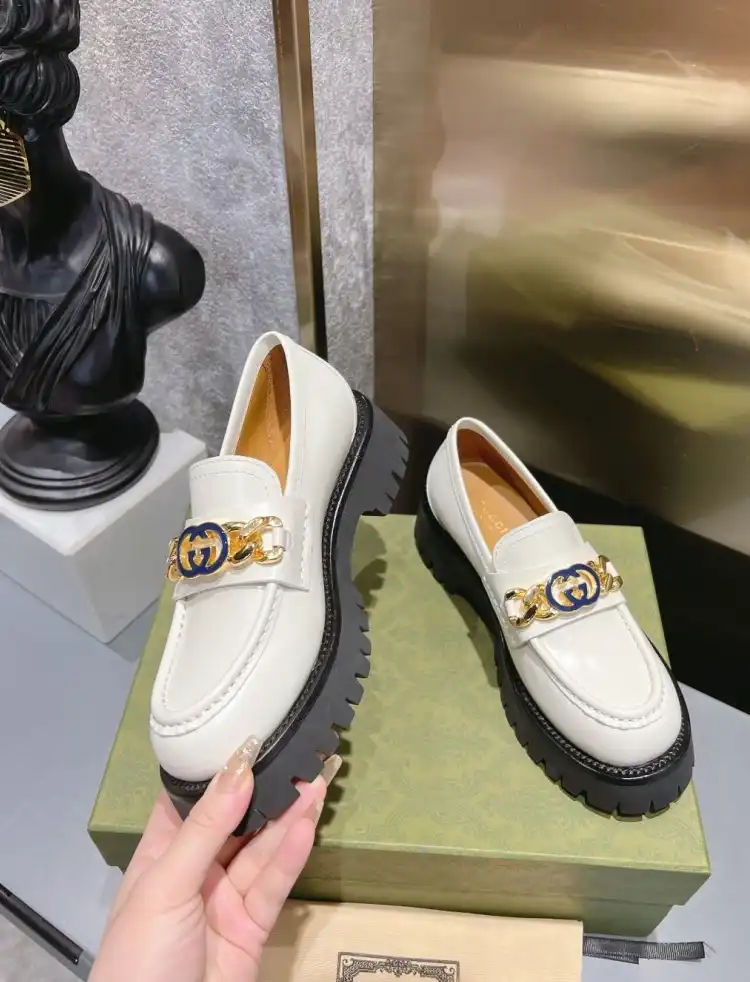 hype Gucci Leather Shoes