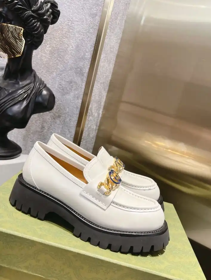 hype Gucci Leather Shoes