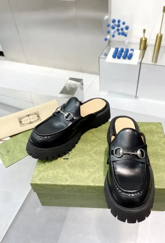 hype Gucci Leather Shoes