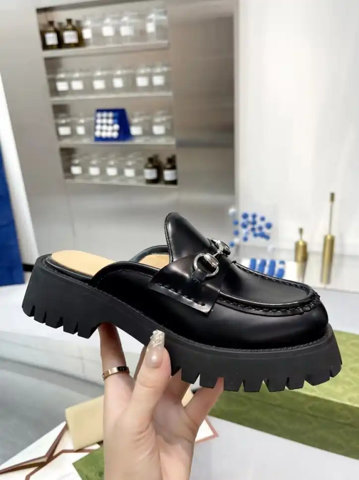 hype Gucci Leather Shoes