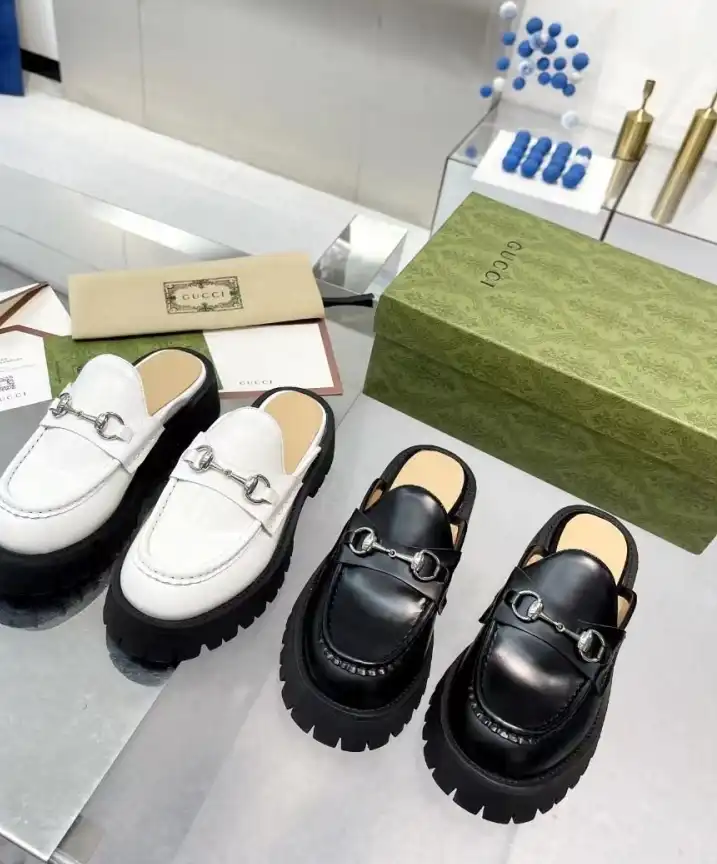 hype Gucci Leather Shoes