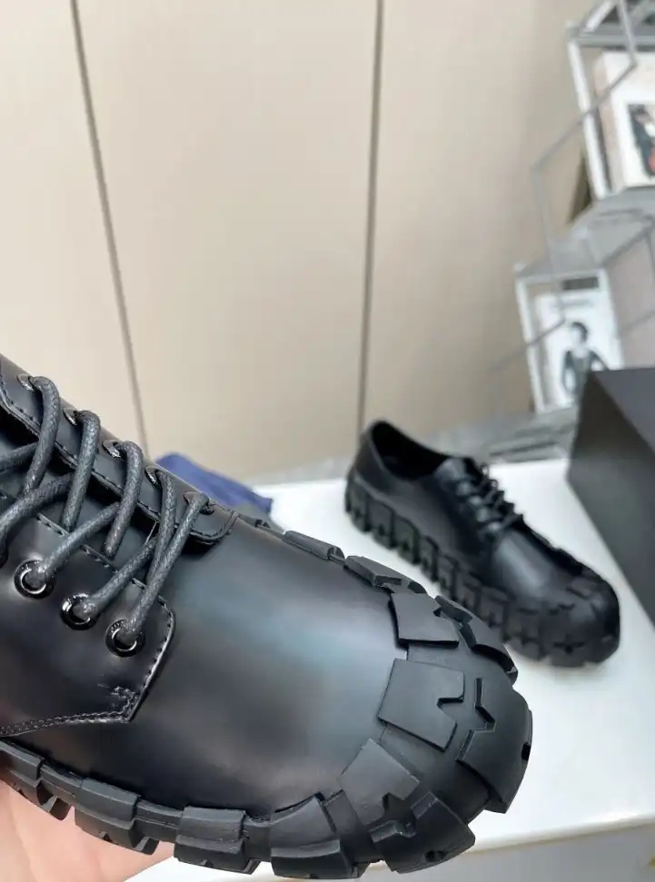 hype Prada Leather Shoes