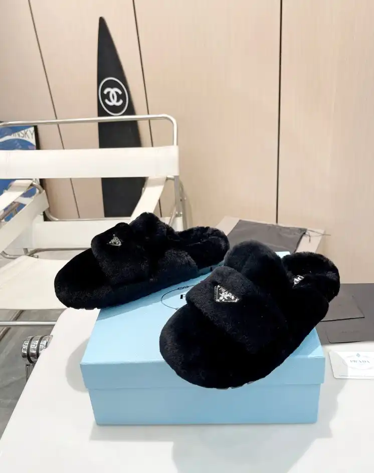 hype Prada Slippers