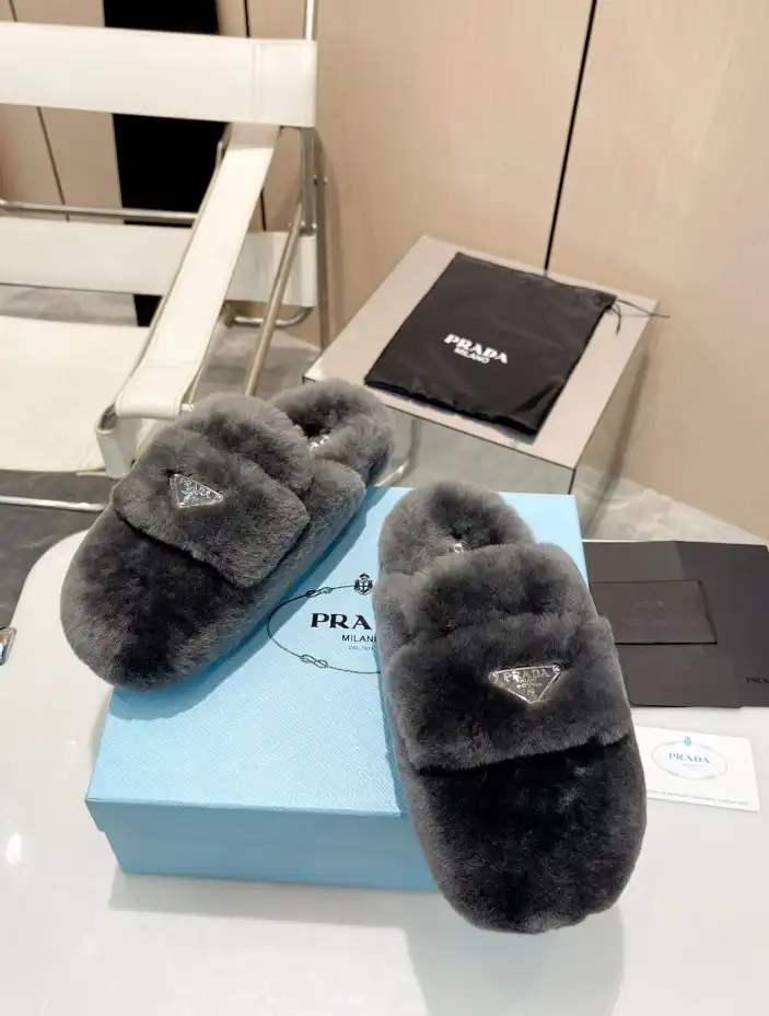 hype Prada Slippers