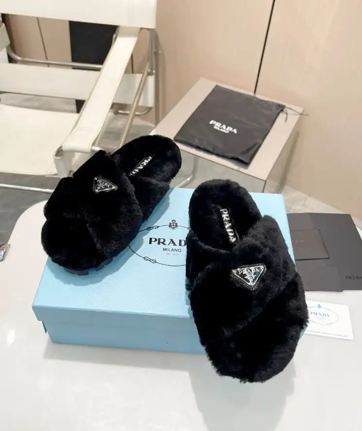 hype Prada Slippers