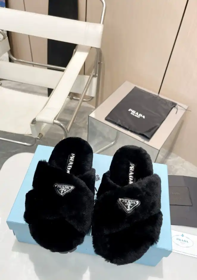 hype Prada Slippers