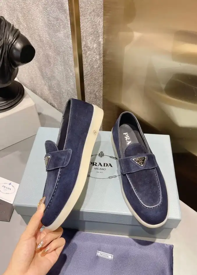 hype Prada Leather Shoes