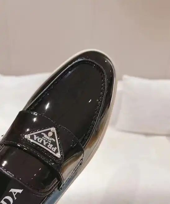 hype Prada Leather Shoes