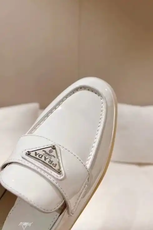 hype Prada Leather Shoes